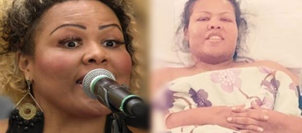 Cantora Deise, do grupo Fat Family. Cantora Deise, do grupo Fat Family.