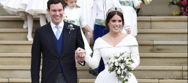 Eugenie e seu noivo, Jack Brooksbank. Fonte: Purepeople Eugenie e seu noivo, Jack Brooksbank. Fonte: Purepeople