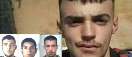 Manuel Careddu: 5 arresti per l'omicidio del 18enne; in basso, da sinistra: Christian Fodde, Matteo Satta e Riccardo Carta