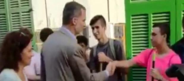 Felipe VI en Mallorca durante su visita Felipe VI en Mallorca durante su visita