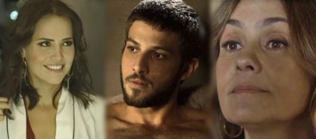 Rosa, Icaro e Laureta em Segundo Sol Rosa, Icaro e Laureta em Segundo Sol