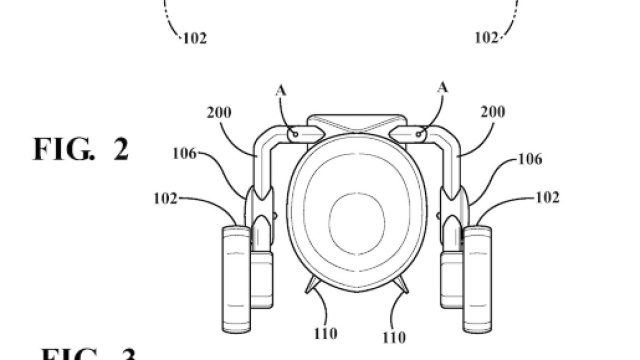Immagini del concept di auto volante presentato da Toyota.