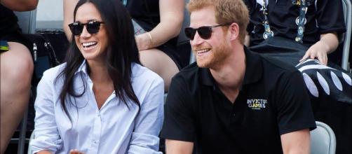 Meghan Markle and Prince Harry are expecting their first child. [Image via CBC News/YouTube]