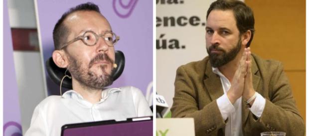 Echenique y Abascal en imagen de archivo Echenique y Abascal en imagen de archivo