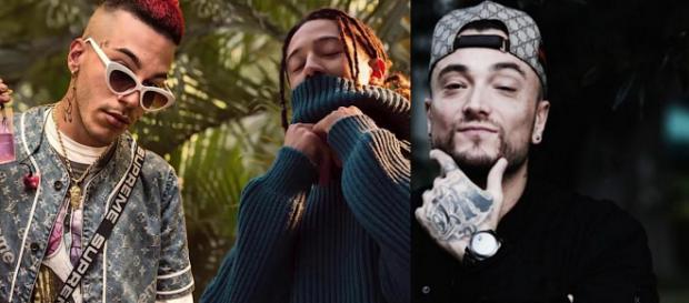 Sfera Ebbasta, Ghali e Gué Pequeno Sfera Ebbasta, Ghali e Gué Pequeno
