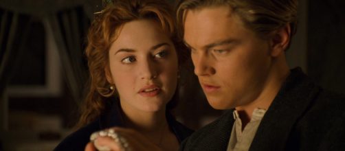 Jack e Rose in una delle scene del film