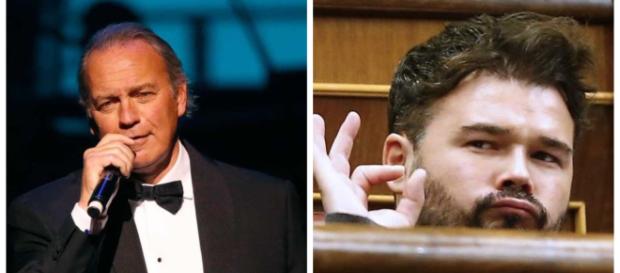 Bertín Osborne y Rufián en imagen Bertín Osborne y Rufián en imagen