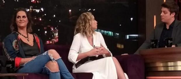 Convidada do Programa do Porchat, Ana Paula perdeu a cabeça novamente Convidada do Programa do Porchat, Ana Paula perdeu a cabeça novamente