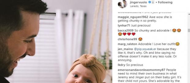 Counting On fans defend Jinger Vuolo over Felicity's headwear - Image credit Jinger Vuolo | Instagram Counting On fans defend Jinger Vuolo over Felicity's headwear - Image credit Jinger Vuolo | Instagram