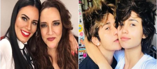 Nanda Costa e Ana Carolina são exemplos de famosas que assumiram relacionamenros homoafetivos. (Foto: Reprodução Internet) Nanda Costa e Ana Carolina são exemplos de famosas que assumiram relacionamenros homoafetivos. (Foto: Reprodução Internet)