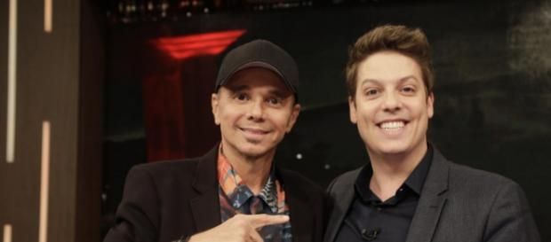 Netinho com Fábio Porchat no Programa. (foto reprodução) Netinho com Fábio Porchat no Programa. (foto reprodução)