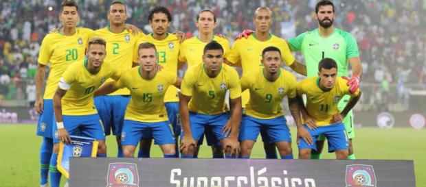 Seleção brasileira venceu por 1 a 0. Seleção brasileira venceu por 1 a 0.