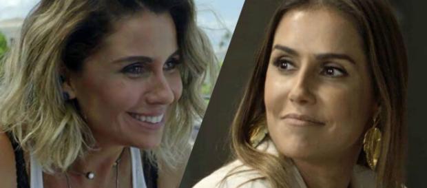 Luzia e Karola em Segundo Sol. Luzia e Karola em Segundo Sol.