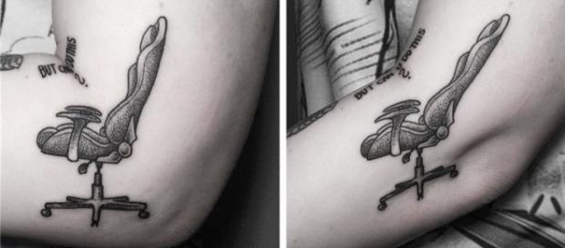 Tatuagens que são criativas, que interagem com o corpo e com senso de humor. (Foto: Reprodução Internet) Tatuagens que são criativas, que interagem com o corpo e com senso de humor. (Foto: Reprodução Internet)