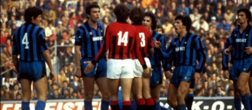 Fase convulsa di Milan-Inter 0-1, stagione 1981/82, disputata il 25 ottobre 1981