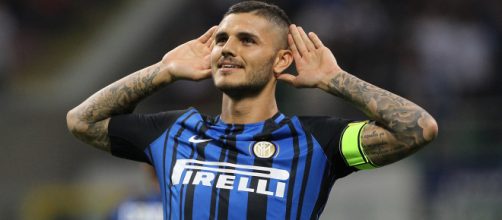 L'attaccante dell'Inter, Mauro Icardi