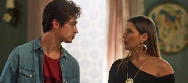 Valentim e Karola se desentendem em Segundo Sol Valentim e Karola se desentendem em Segundo Sol