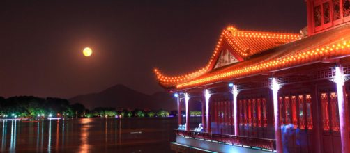 Sfondi : Cina, città, viaggio, Luna, Turismo, orizzontale, notte ... - wallhere.com