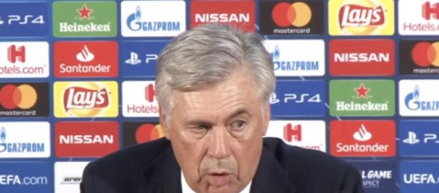 Carlo Ancelotti, allenatore del Napoli Carlo Ancelotti, allenatore del Napoli