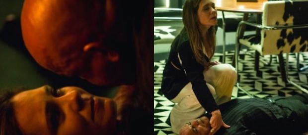 Laureta e Galdino, personagens de Segundo Sol. Laureta e Galdino, personagens de Segundo Sol.