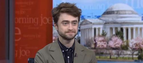 Daniel Radcliffe says kids don't believe he played the role of Harry Potter. [Image MSNBC/YouTube]