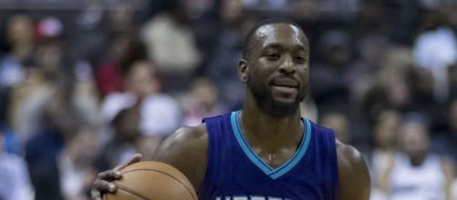 Kemba Walker, averaging 35 points per game, is breaking records to open Charlotte's season. Image Credit- Keith Allison, Wikimedia Commons