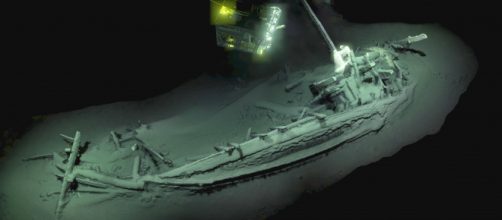 La nave più antica che esista ritrovata nel Mar Nero a 2000 metri di profondità- immagine tratta da yahoo.com