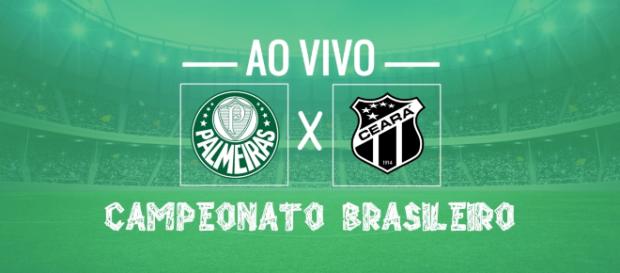 Brasileirão: Palmeiras x Ceará ao vivo. (foto reprodução). Brasileirão: Palmeiras x Ceará ao vivo. (foto reprodução).