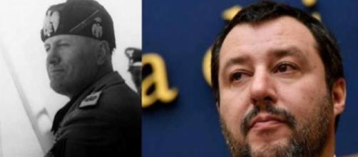 Matteo Salvini paragonato a Benito Mussolini dalla stampa inglese