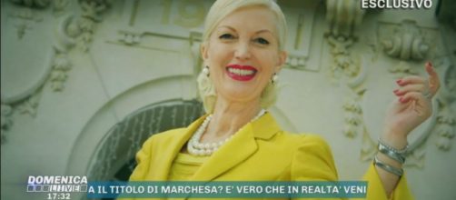 Marchesa D'Aragona, l'ex marito rivela: 'è baronessa'