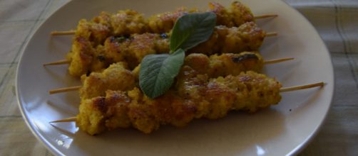 Quattro Involtini al curry "inpiattati"