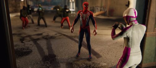 'The Heist' DLC for 'Spider-Man' will feature new Screwball side missions [Image Credit: WOOF Bandits/YouTube screencap]
