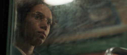 Vivette Robinson remains calm and composed in her portrayal of Rosa Parks (Image credit: screen grab from BBC Iplayer)