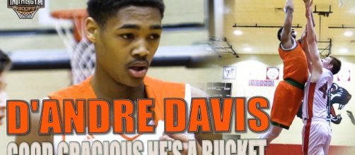 What you should know about D'Andre Davis, the newest Nebraska basketball commit[Image via Inthegymhoops/YouTube]