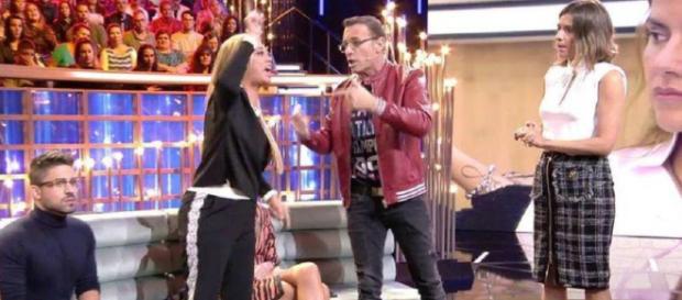 Belén Esteban y Carlos Lozano en Telecinco Belén Esteban y Carlos Lozano en Telecinco