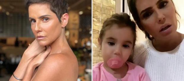 Deborah Secco com a filha Maria Flor. Deborah Secco com a filha Maria Flor.