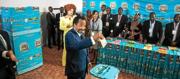 Paul Biya a été réélu à la majorité Paul Biya a été réélu à la majorité