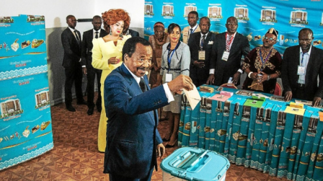 Paul Biya a été réélu à la majorité