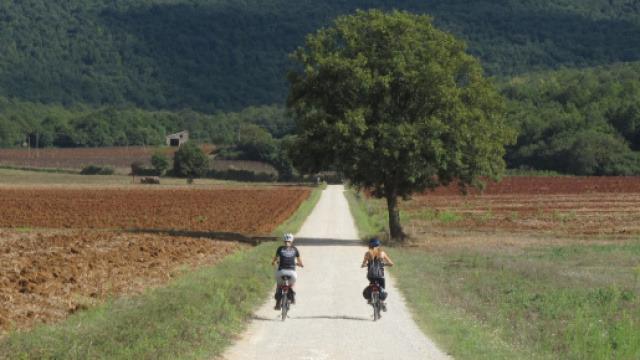 Uno scorcio della Via Francigena