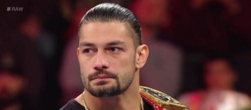 As Roman Reigns made a shocking real-life announcement on Raw, many of his colleagues took to Twitter to wish him well. [Image via WWE/YouTube]