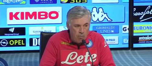 Carlo Ancelotti, allenatore del Napoli