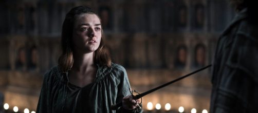 Maisie Williams en un fotograma de "Juego de Tronos"