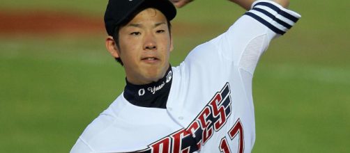 The Chicago Cubs could be in on the next great Japanese ace, Yusei Kikuchi. [image source: nbcsports.com/YouTube]