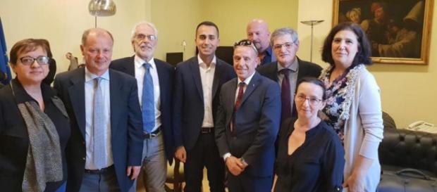 Pensioni, Di Maio incontro delegazione lavoratori per la Quota 41 precoci Pensioni, Di Maio incontro delegazione lavoratori per la Quota 41 precoci