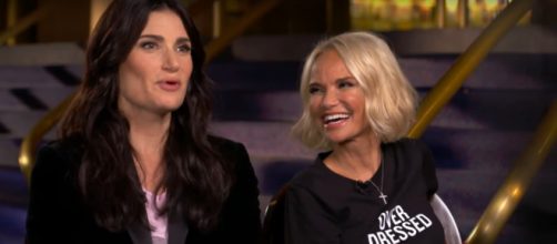 Idina Menzel and Kristin Chenoweth will celebrate Halloween with a 'Wicked' tribute. - [TODAY / YouTube screencap]