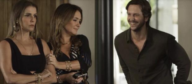 Remy, Laureta e Karola em Segundo Sol Remy, Laureta e Karola em Segundo Sol