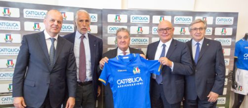 Presentazione a Milano della nuova stagione della Nazionale Italiana Rugby