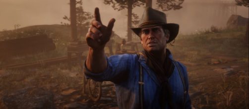 'Red Dead Redemption 2' will have two discs for players to install and play the game [Image credit: Rockstar Games/YouTube screencap]