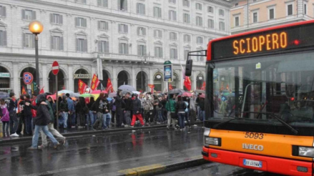 sciopero 26 ottobre, chi aderisce a roma
