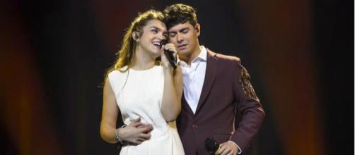 Amaia y Alfred, en el Festival de Eurovisión. / RTVE